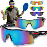 Oculos De Sol Esportivo Ciclismo Bike Corrida Pesca Volei