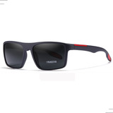 Óculos De Sol Esportivo Marca Kdeam Surf Uv400 Polarizados Cor Preto
