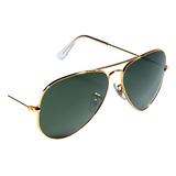 Óculos De Sol Feminino Aviator Vintage Retro Blogueira Cor Verde dourado Desenho Modelo Praia Moderno Tendência Ray Famosos