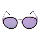 Óculos De Sol Feminino Redondo Gateado