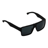 Óculos De Sol Grande Quadrado Masculino Verão Proteção Uv400 Cor Da Armação Preto Desenho Liso