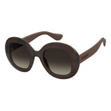 Óculos De Sol Havaianas Lençóis 09q Ha 50 Cor Preto Cor Da Armação Marrom Cor Da Haste Marrom Cor Da Lente Marrom
