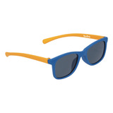 Óculos De Sol Infantil Proteção Uva Uvb Azul  Amarelo Buba M