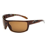 Óculos De Sol Masculino Mormaii Joaca 0034532336 Polarizado Armação Marrom escuro Translúcido Haste Marrom escuro Translúcido Lente Marrom Polarizado Desenho Retangular
