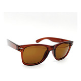 Óculos De Sol Mastervision Lente Solar Fumê Escuro Quadrado Wayfare Verão Inverno Clássico Retrô Vintage Cor Marrom Brilhoso Armação De Acetato Lente De Policarbonato Proteção Uv400 Haste De Acetato