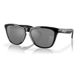 oculos oakley frogskins tamanho standard armacao polished black lente black