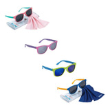 Óculos De Sol Para Bebê Color Com Proteção Uva Uvb Buba