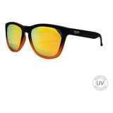 Óculos De Sol Polarizado C Proteção Uv Praia Beach Tênis Cor Da Lente Laranja