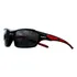 Óculos De Sol Polarizado Shimano Unisex Preto Vermelho Preto