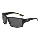 Óculos De Sol Polarizados Mormaii Joaca 4 Polarizado M0112aaj03 Armação Preto Com Detalhes E Lente Cinza