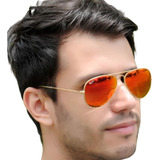 Óculos De Sol Ray ban Aviador Modelo Aviação Com Proteção Uv
