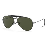 Óculos De Sol Ray ban Aviator Outdoorsman 3030l9500
