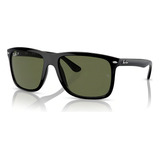 Óculos De Sol Ray ban Boyfriend Two Rb4547 601 58 60 Cor Preto Cor Da Armação Preto Cor Da Haste Preto Cor Da Lente Preto Desenho Mirror