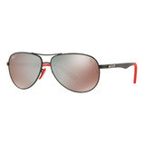 Óculos De Sol Ray Ban Ferrari Rb8313m F002h2 61 Original