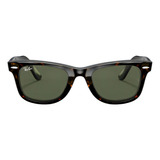 Óculos De Sol Ray ban Wayfarer Rb2140 135931 Lente Verde