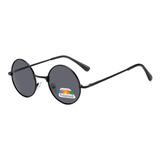 Óculos De Sol Redondo Masculino Feminino Estilo Ozzy E Lenon