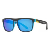 Óculos De Sol Shimano Polarizado Unisex Uv400 Clássico Azul