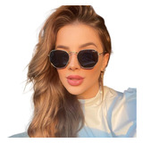 Óculos De Sol Viale Hexagonal Feminino