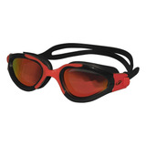 Óculos De Triathlon Offshore Polarized Mirror Hammerhead Cor Preto vermelho