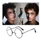 Óculos Do Harry Potter Sem Lente Sem Grau Armação Redonda