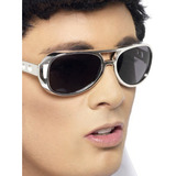Óculos Elvis Presley Dourado Retro Fantasia