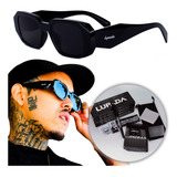 Óculos Exclusivo Diamante Diamond Preto Original Luxo Poder