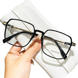 Óculos Feminino Grande Quadrado Sem Grau