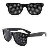 Óculos Furadinho Armação Reticulado Oculos Glasses Furos Diy