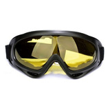 Óculos Goggles Airsoft Paintball Moto Esqui Neve Proteção Cor Amarelo