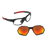 Óculos Hb Rush Matte Navy Multi Red P Uso Com Grau