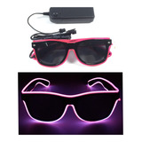 Oculos Led Festa Balada Neon Carnaval Rave Lente Escura
