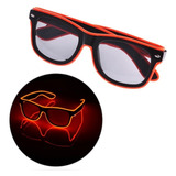 Óculos Led Neon Para Baladas Eletrônica