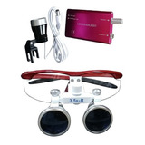 Oculos Lupa Led Cirúrgica Odontologica 3watts Nf e