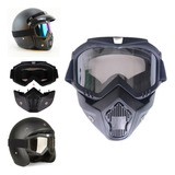 Oculos Mascara Moto Motociclista Proteção Capacete Trilha