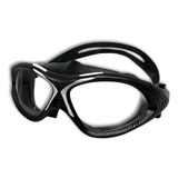 Óculos Máscara Natação Triathlon Kite Surf Jetsky Náutica Cor Preto