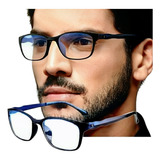 Óculos Masculino Gamer Anti Luz Azul Leitura Armação Unissex