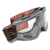 Óculos Mattos Racing Mx Motocross Enduro Trilha Varias Cores Cor Da Armação Cinza escuro Cor Da Lente Transparente
