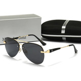 Óculos Mercedes benz Gt Polarizado Uv400 Dourado