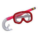 Óculos Mergulho Snorkel Premium Infantil Silicone