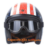 Óculos Motociclista Proteção Para Capacete Custom