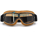 Oculos Motociclista Scooter Aviador Harley Davidson Retro Bb