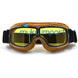 Oculos Motociclista Scooter Aviador Harley Davidson Retro Na