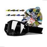 Óculos Motocross 100 Trilha Ciclismo Lente Espelhada incolor