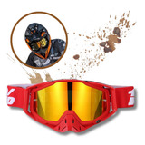 Oculos Motocross 100 Trilha Enduro Ciclismo Lente Espelhada