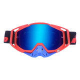 Óculos Motocross Enduro Trilha 100 Importado Lente Espelhada