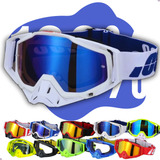 Óculos Motocross Enduro Trilha 100 Importado Lente Espelhada