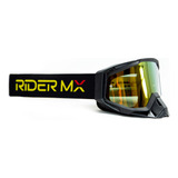 Óculos Motocross Premium Lente Espelhado Trilha