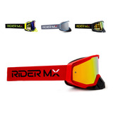 Óculos Motocross Premium Trilha Offroad Lente