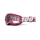 OCULOS MOTOCROSS TRILHA 100  STRATA 2 FLETCHER CRISTAL ROSA