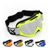 Óculos Motocross Trilha Enduro Mattos Racing Combat Espelhad